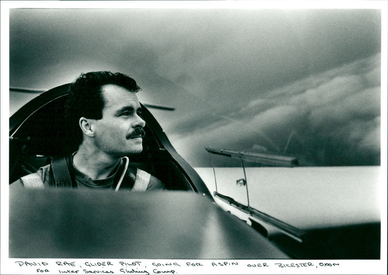 David Rae (Glider) - Vintage Photograph
