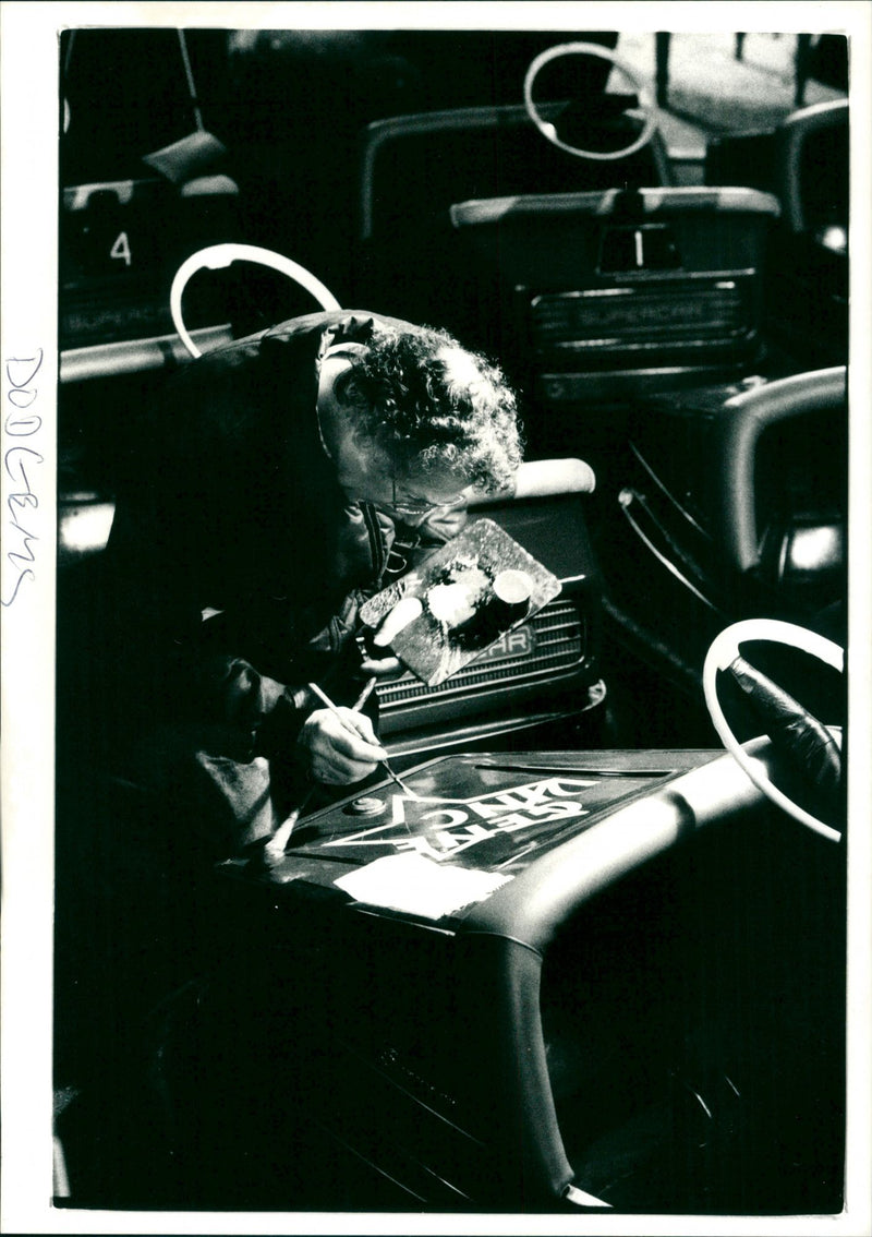 Dodgems - Vintage Photograph