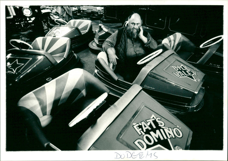 Dodgems - Vintage Photograph