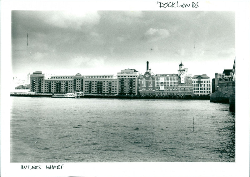 Docklands - Vintage Photograph