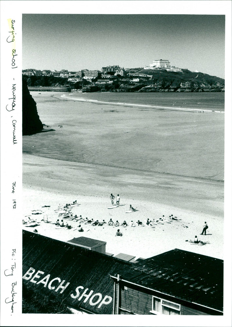 Surfing - Vintage Photograph