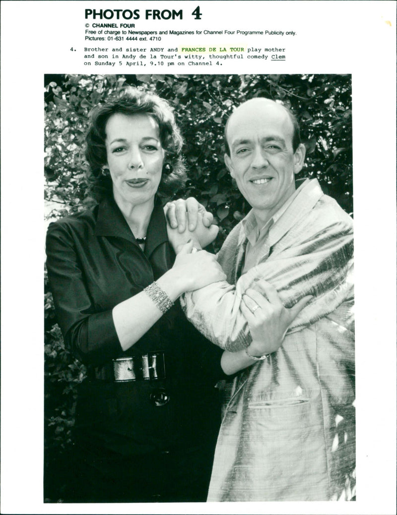 Frances De La Tour - Vintage Photograph