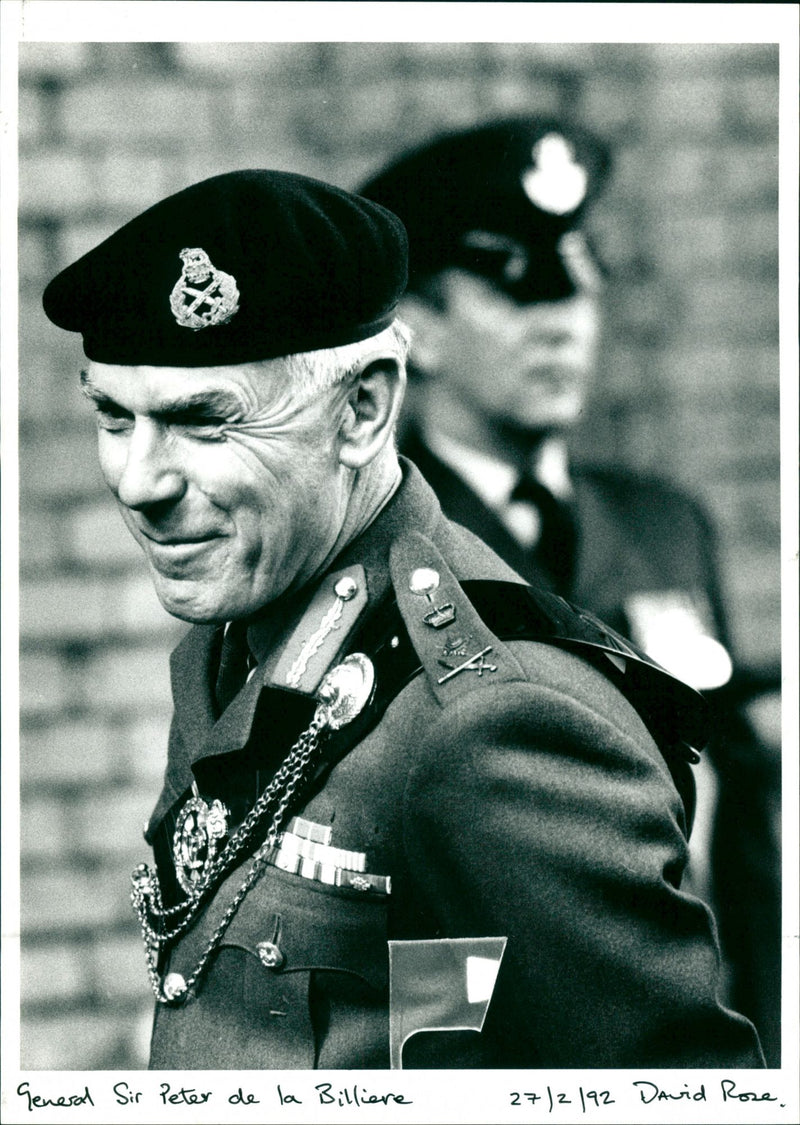 General Sir Peter de la Billiere - Vintage Photograph
