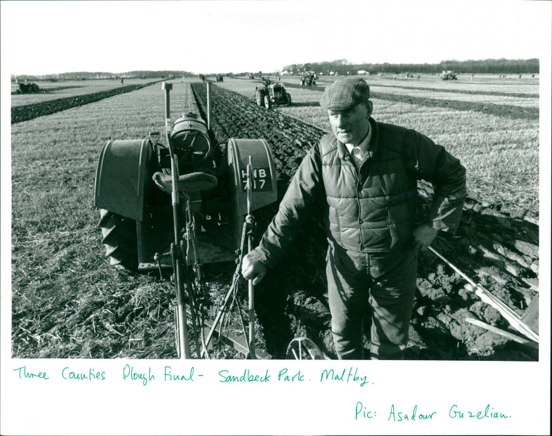 Plough Final - Vintage Photograph