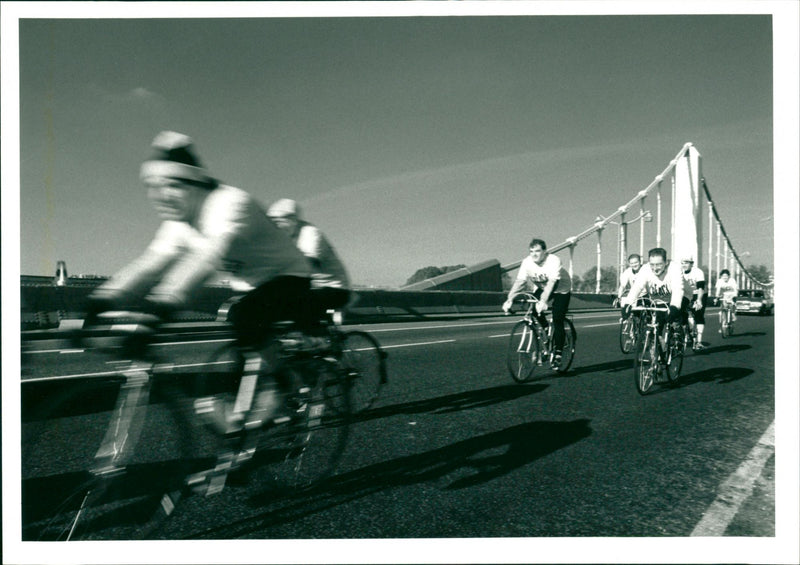 Cyclists - Vintage Photograph