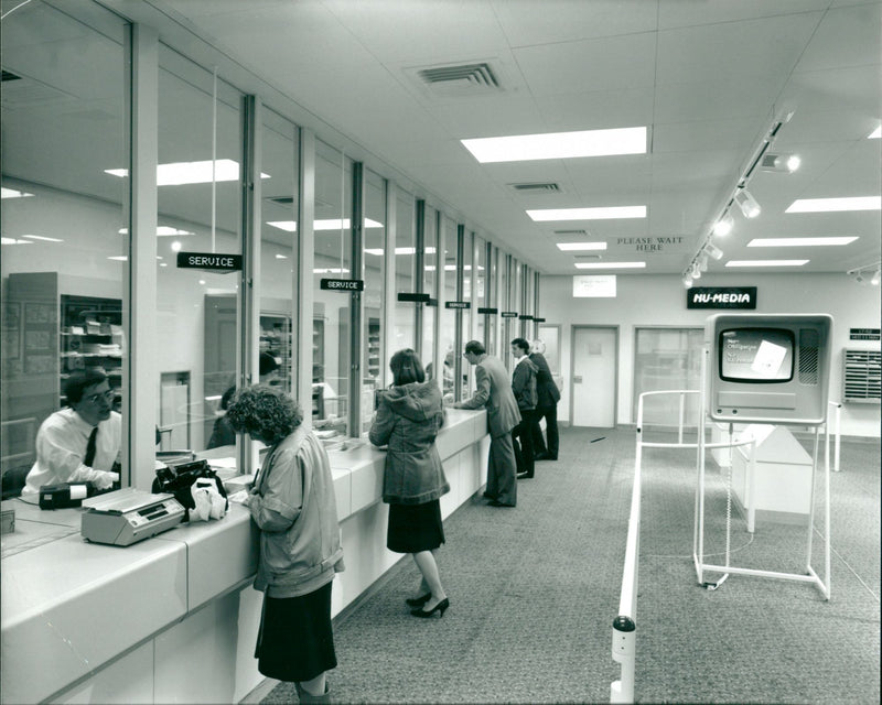 Post Office - Vintage Photograph