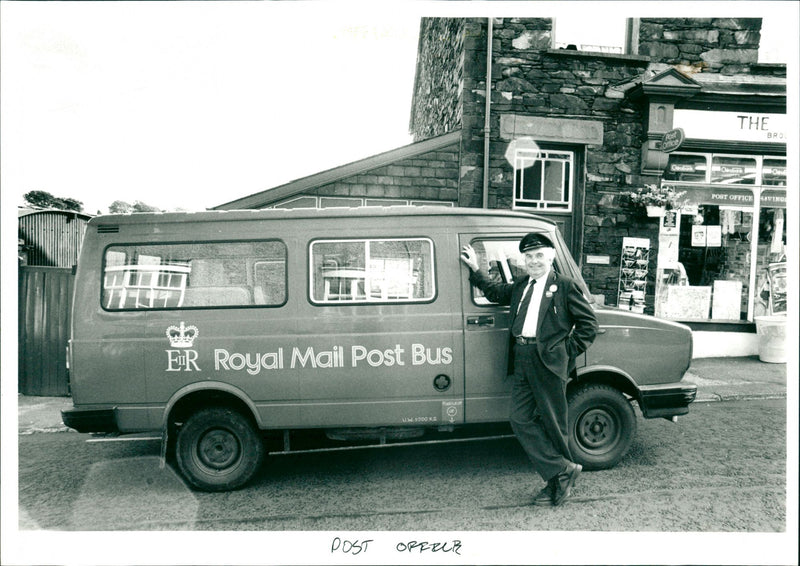 Post Office - Vintage Photograph