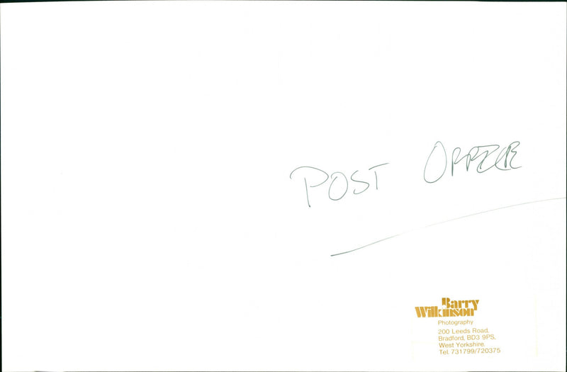 Post Office - Vintage Photograph