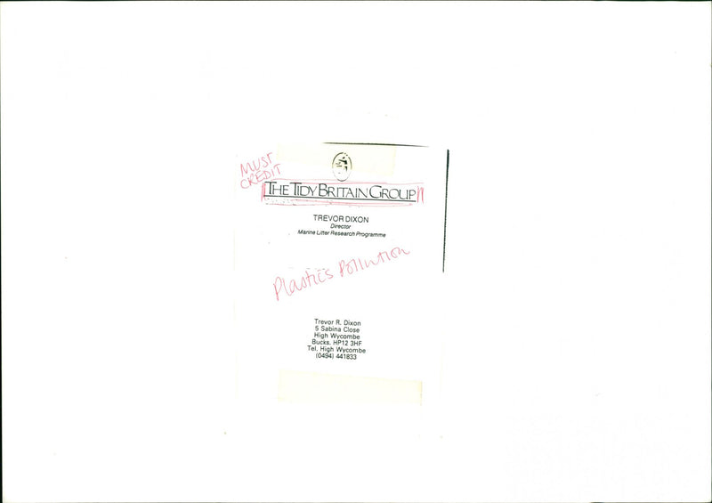 Pollution - Vintage Photograph