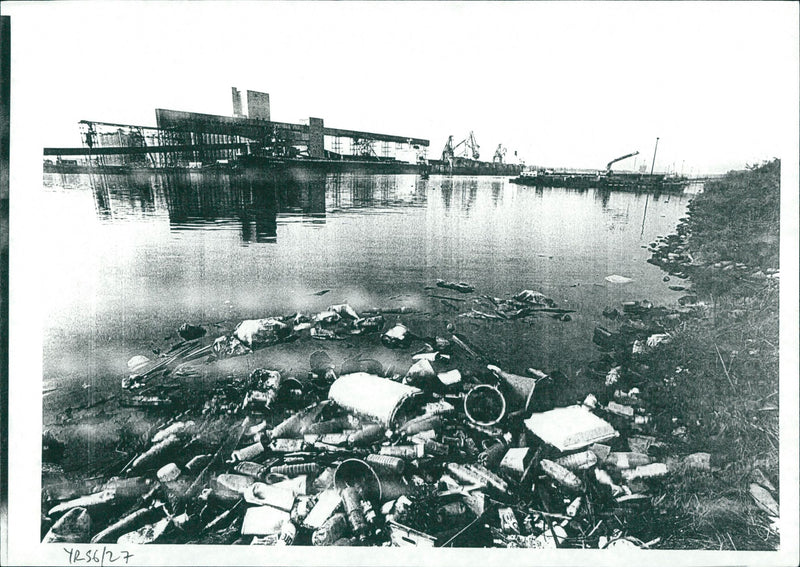 Industrial Pollution - Vintage Photograph