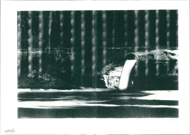 Industrial Pollution - Vintage Photograph