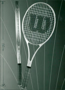Tennis Rackets - Vintage Photograph