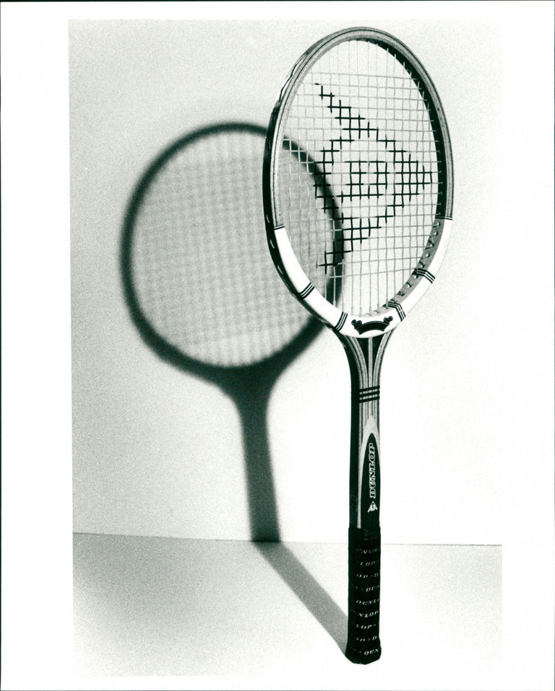 Tennis Rackets - Vintage Photograph