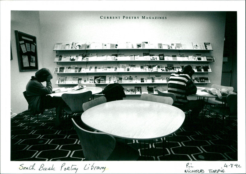 South Bank Poetry Library - Vintage Photograph