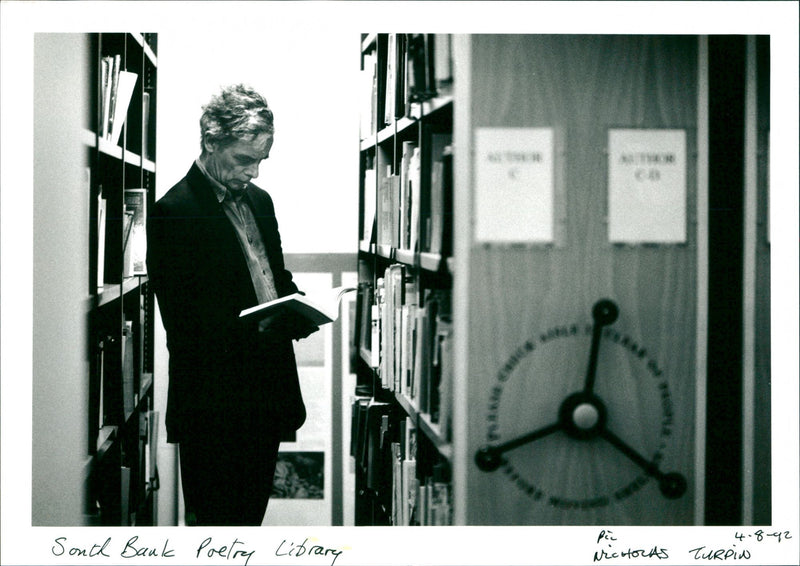 South Bank Poetry Library - Vintage Photograph