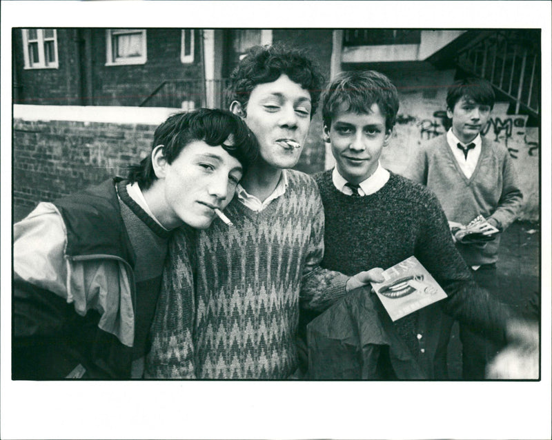 Smoking - Vintage Photograph