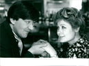 Stephen Fry and Hetty Baynes in "Screen Two: Old Flames" - Vintage Photograph
