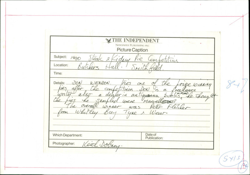 SMITH WRITER - Vintage Photograph