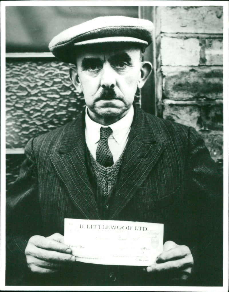 Football Pools - Vintage Photograph