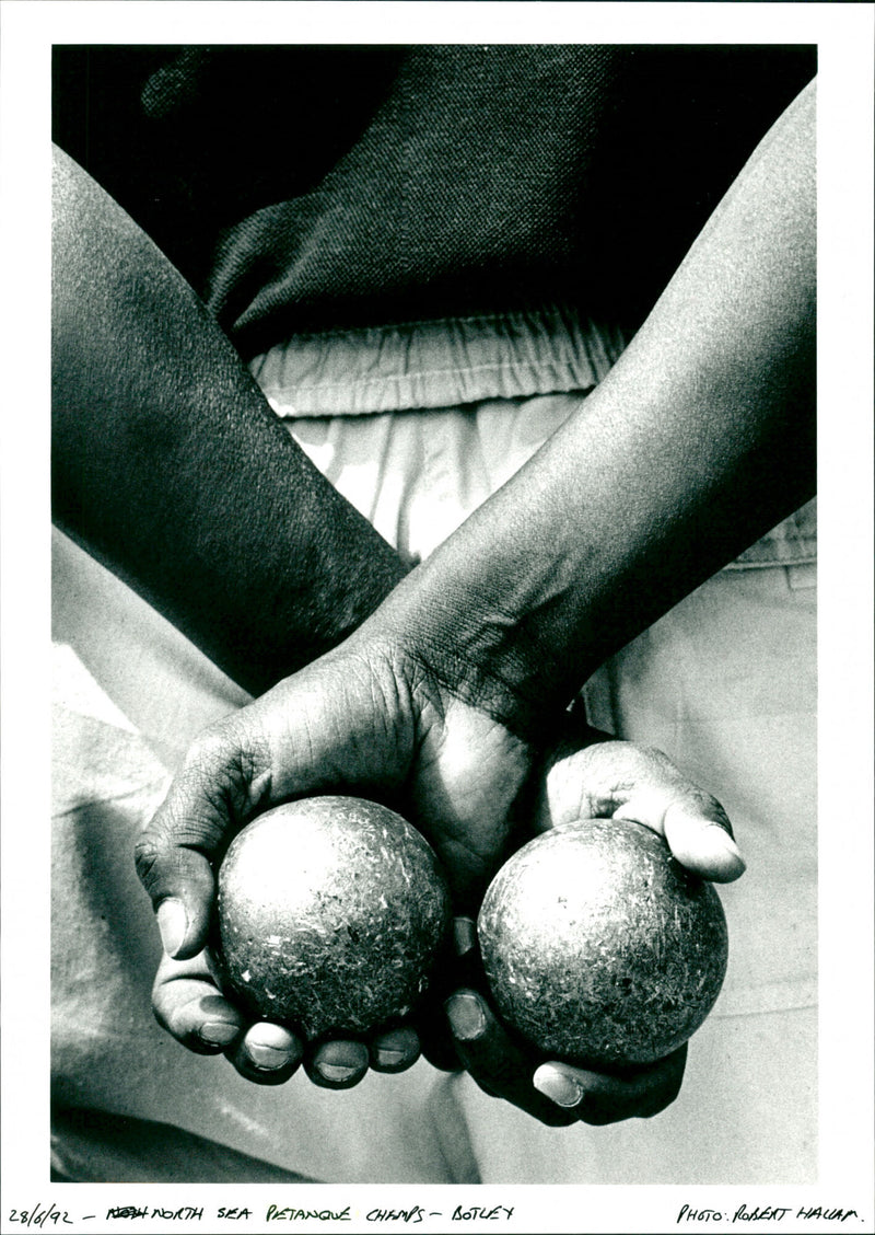 Petanque - Vintage Photograph