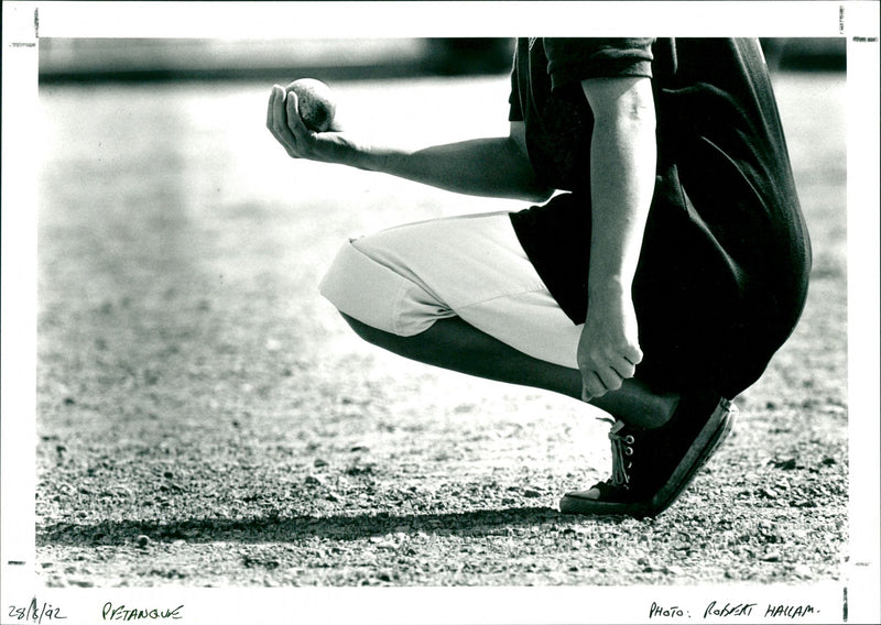 Pétanque - Vintage Photograph