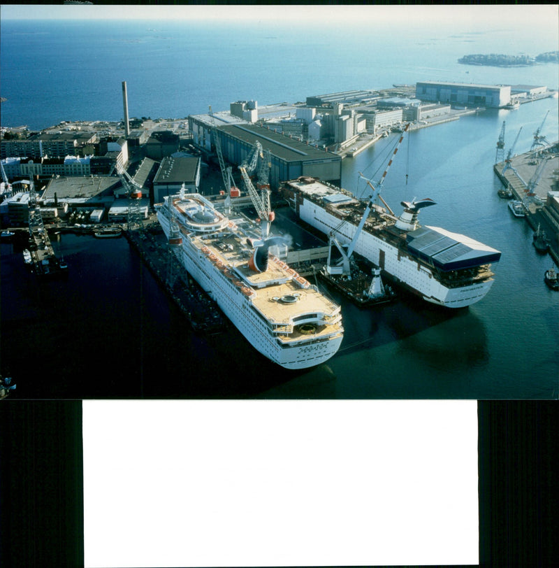 Govan Shipyard - Vintage Photograph