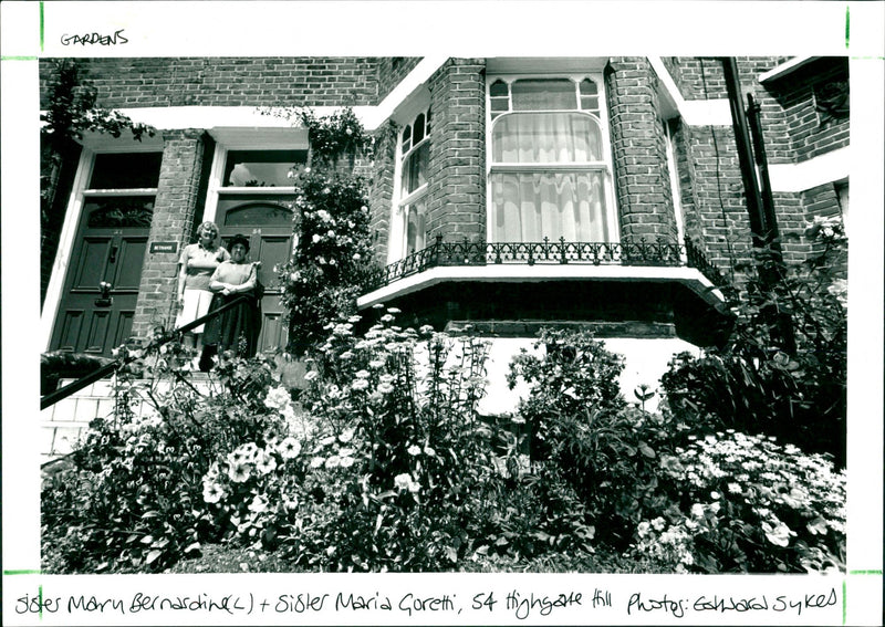 Gardens - Vintage Photograph