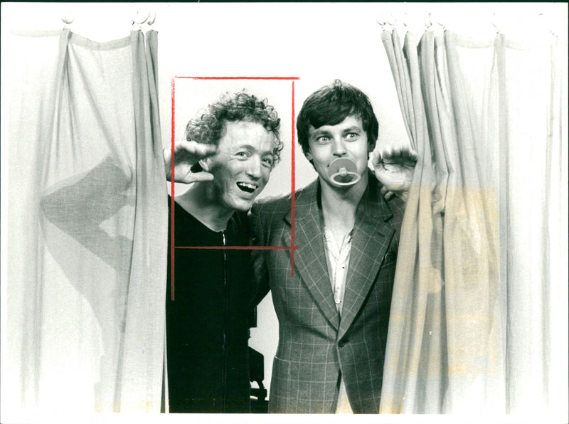 Manne Klintberg and Jan Herbit. - Vintage Photograph