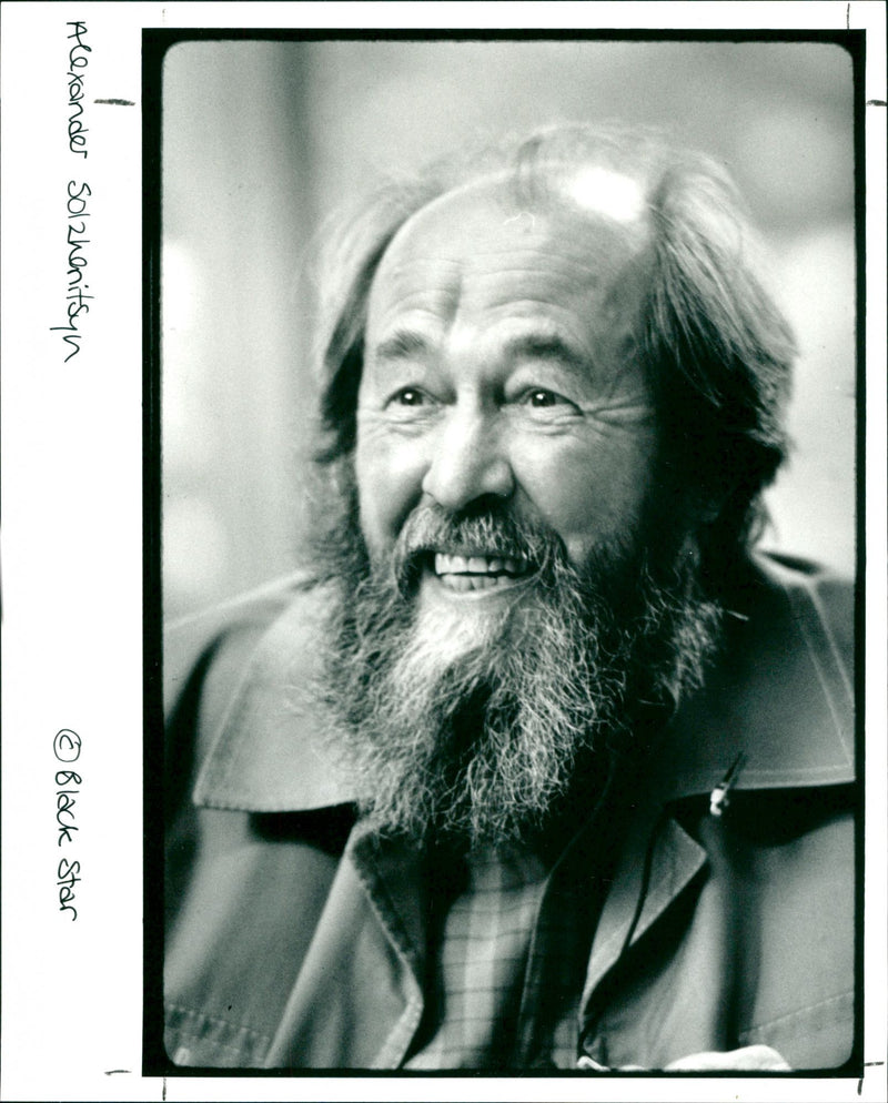 Aleksandr Solzhenitsyn - Vintage Photograph