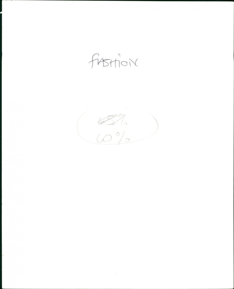 London Fashion Week 1987 - Vintage Photograph