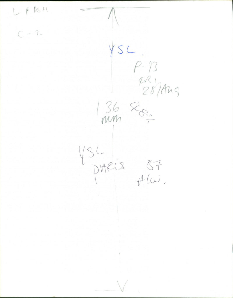 London Fashion Week 1987 - Vintage Photograph