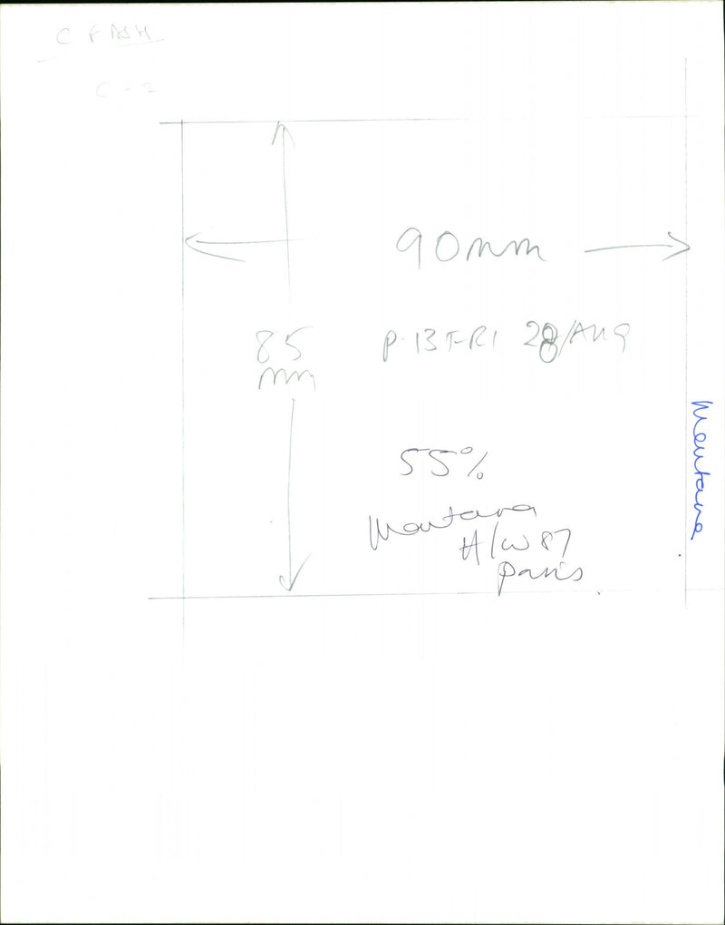 London Fashion Week 1987 - Vintage Photograph