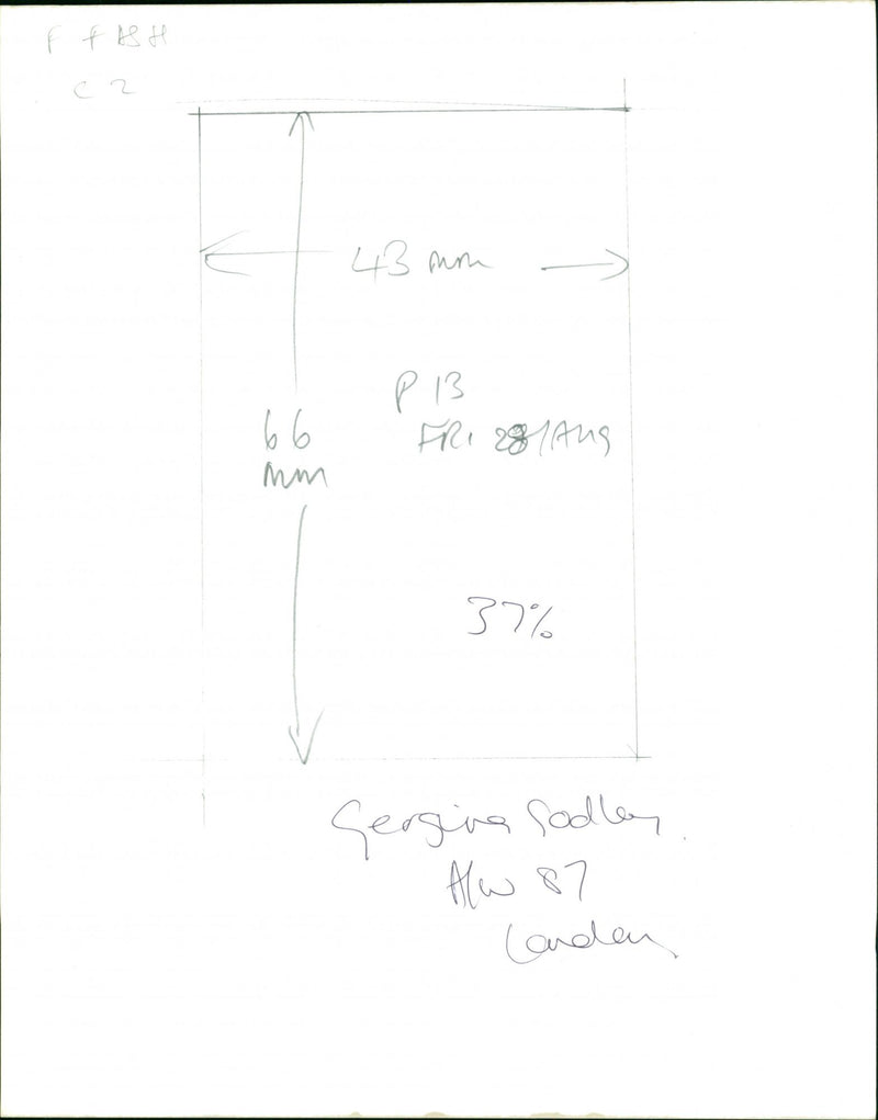 London Fashion Week 1987 - Vintage Photograph