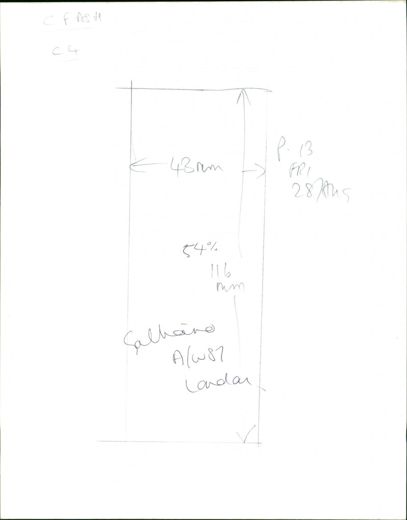 London Fashion Week 1987 - Vintage Photograph