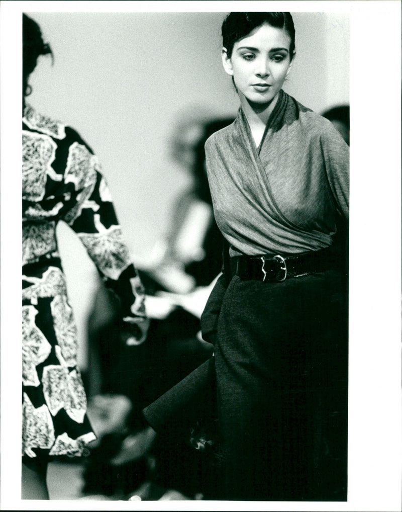London Fashion Week 1987 - Vintage Photograph