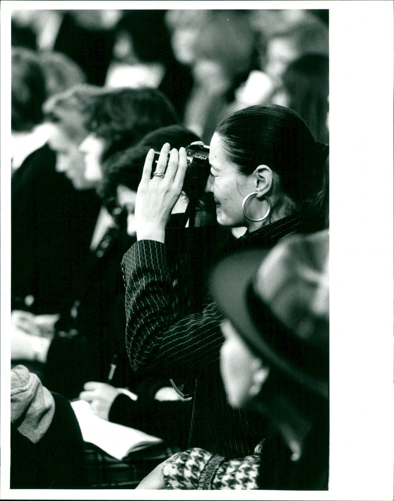 London Fashion Week 1987 - Vintage Photograph