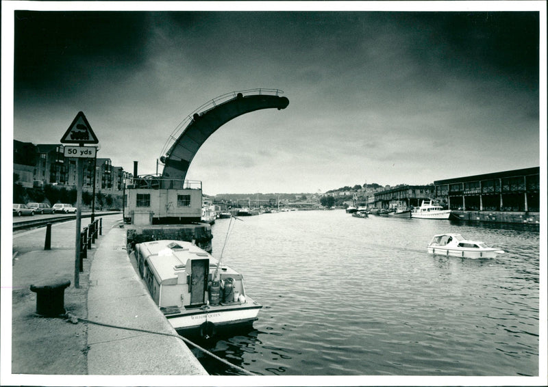 Fairbairn Steam Crane - Vintage Photograph