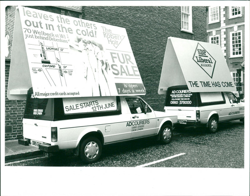 Election 1987 - Vintage Photograph