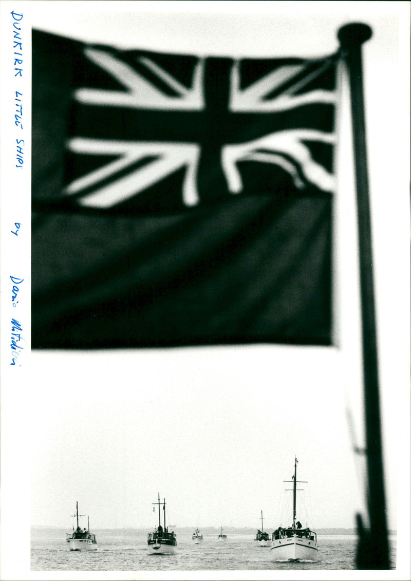 Dunkirk Little Ships - Vintage Photograph