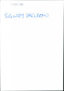 Sidney Sheldon - Vintage Photograph