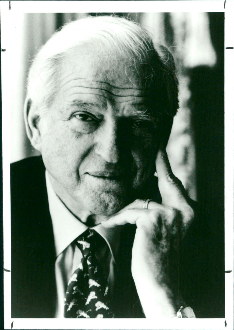 Sidney Sheldon - Vintage Photograph