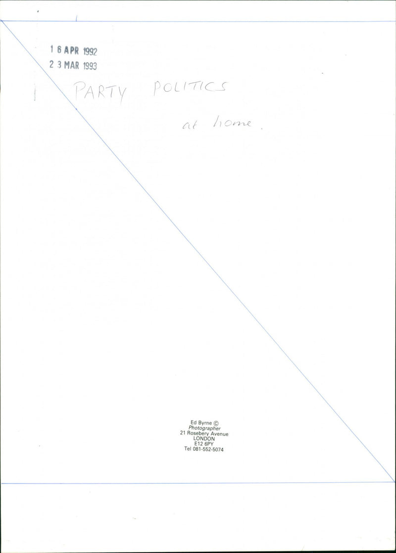 Party Politics - Vintage Photograph