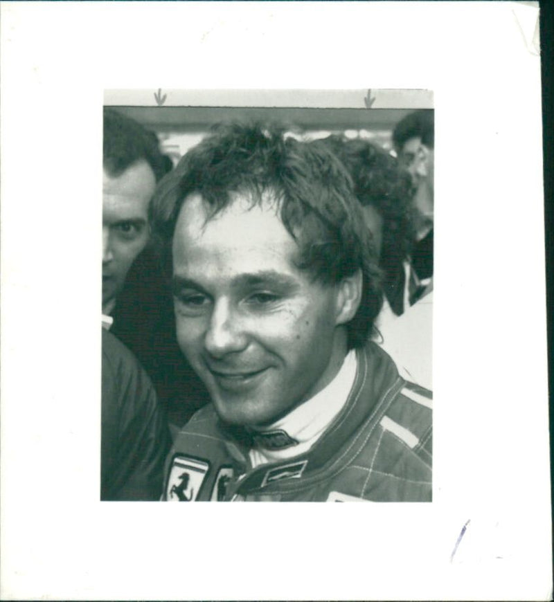 Gerhard Berger - Vintage Photograph