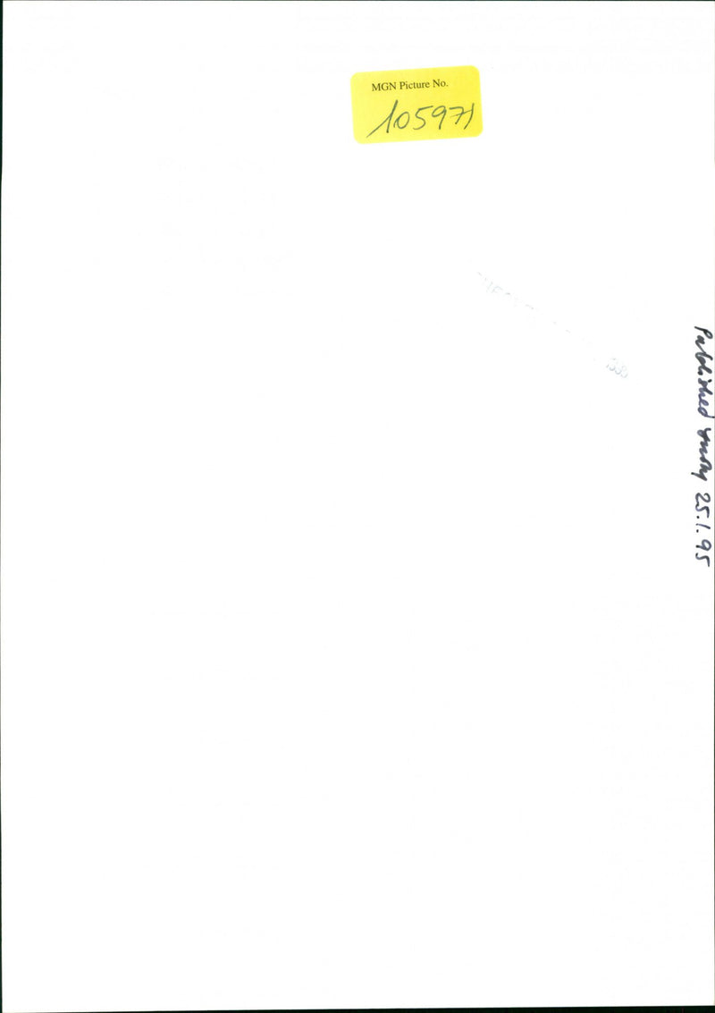 1995 PUBLISHED WRITER - Vintage Photograph