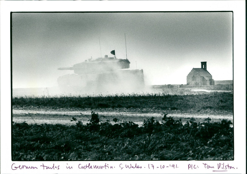 German Tanks - Vintage Photograph