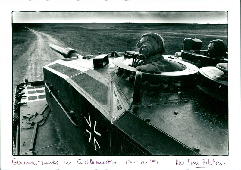 German Tanks - Vintage Photograph