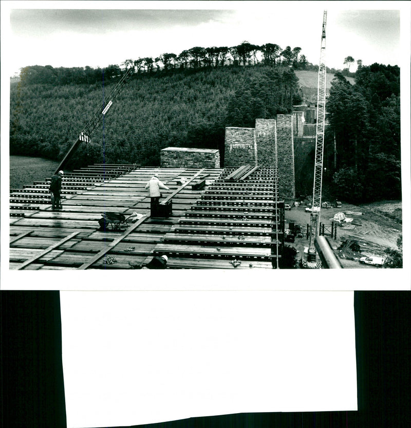 River Bray Viaduct - Vintage Photograph