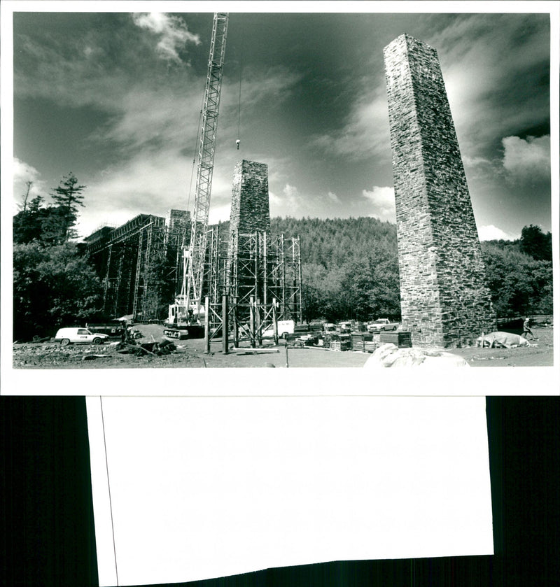 River Bray Viaduct - Vintage Photograph