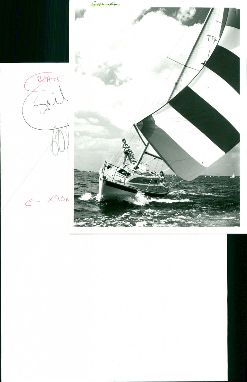 Sailing - Vintage Photograph