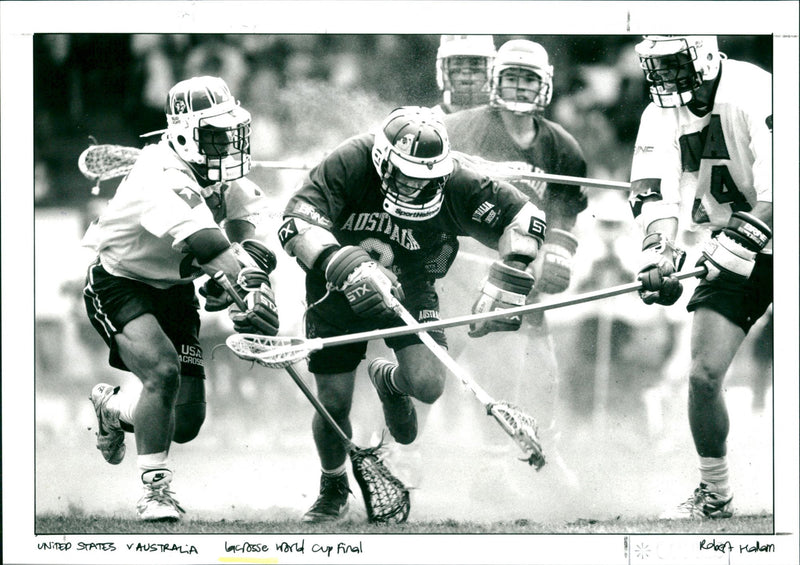 Lacrosse - Vintage Photograph